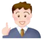 法テラスの職員のイラスト
