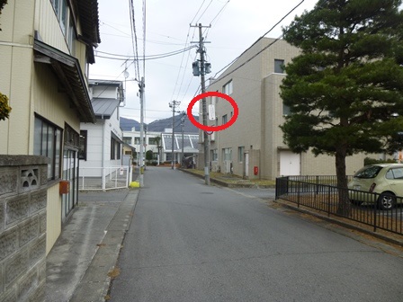 法テラス気仙への案内表示の写真