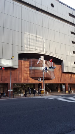 堺東駅北西出口付近