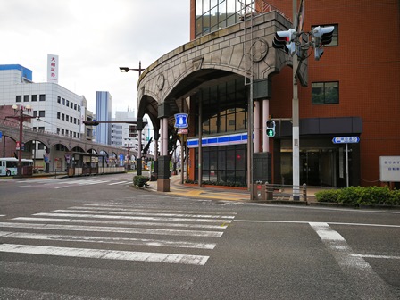アーバンスクエア鹿児島ビル入り口