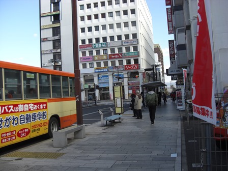 JR沼津駅南口前　バスロータリー バス停7番乗り場