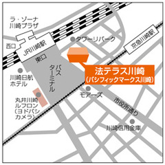 法テラス川崎の地図