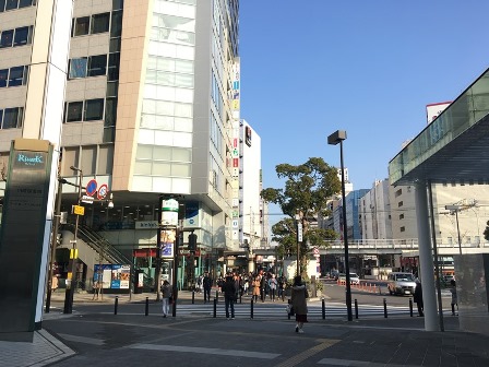 短い横断歩道