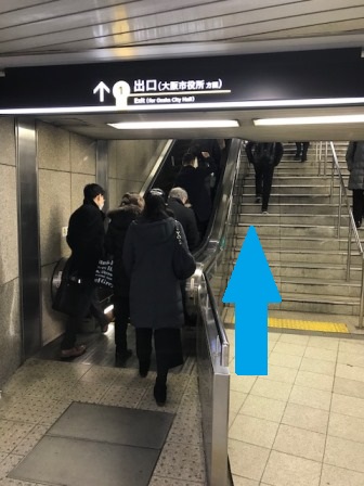 淀屋橋駅1番出口