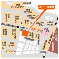 法テラス東京の地図