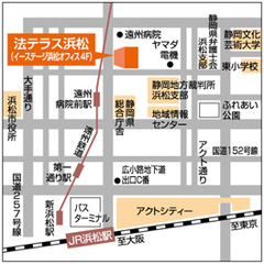 法テラス浜松の地図