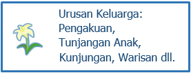 Urusan Keluarga: Pengakuan, Tunjangan Anak, Kunjungan, Warisan dll.