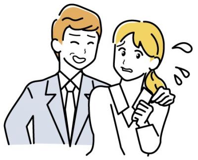 性被害を受ける女性
