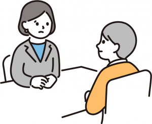 相談している人