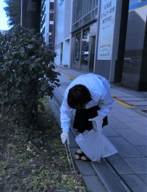 清掃の様子