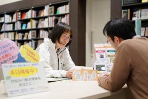 相談ブースの様子