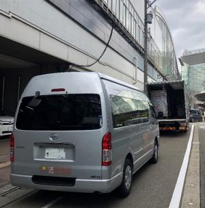 金沢駅出発