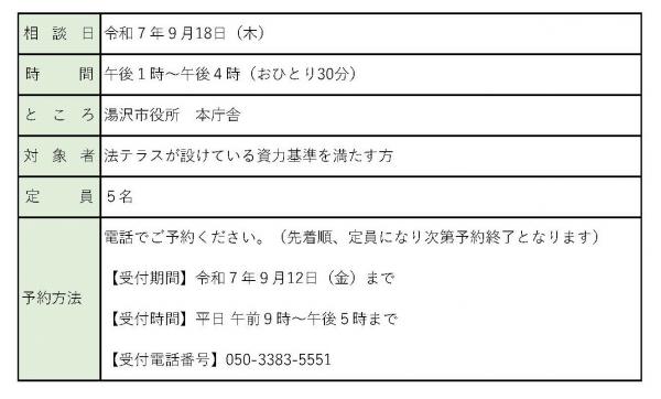 湯沢市実施内容