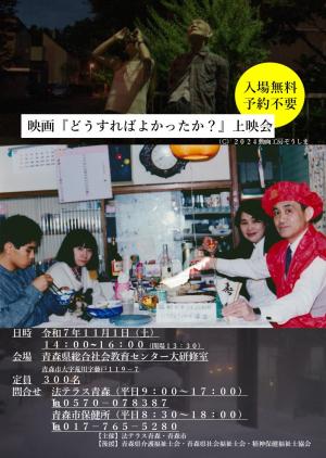 20251101『どうすればよかったか？』チラシ